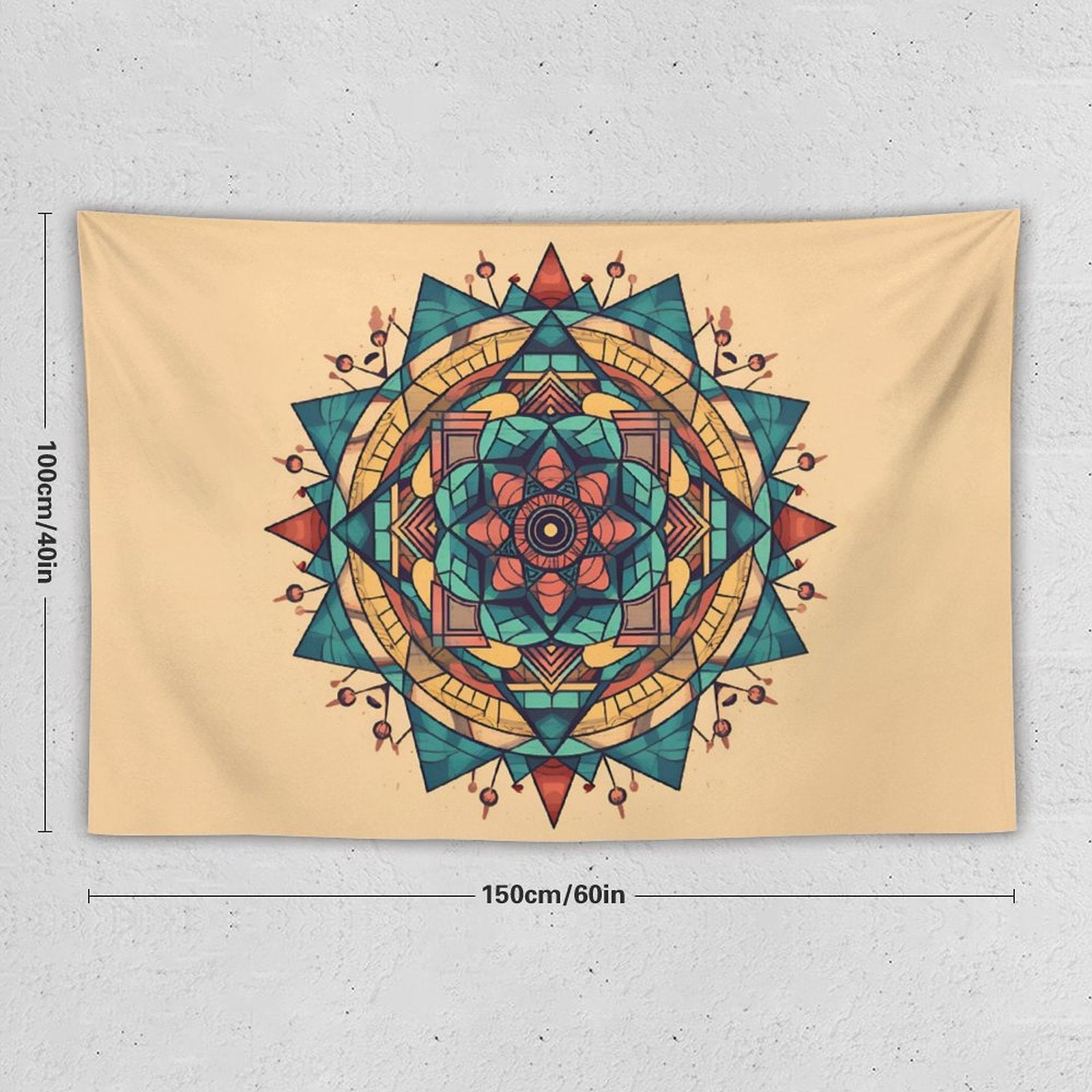 Geometric Wall Tapestry