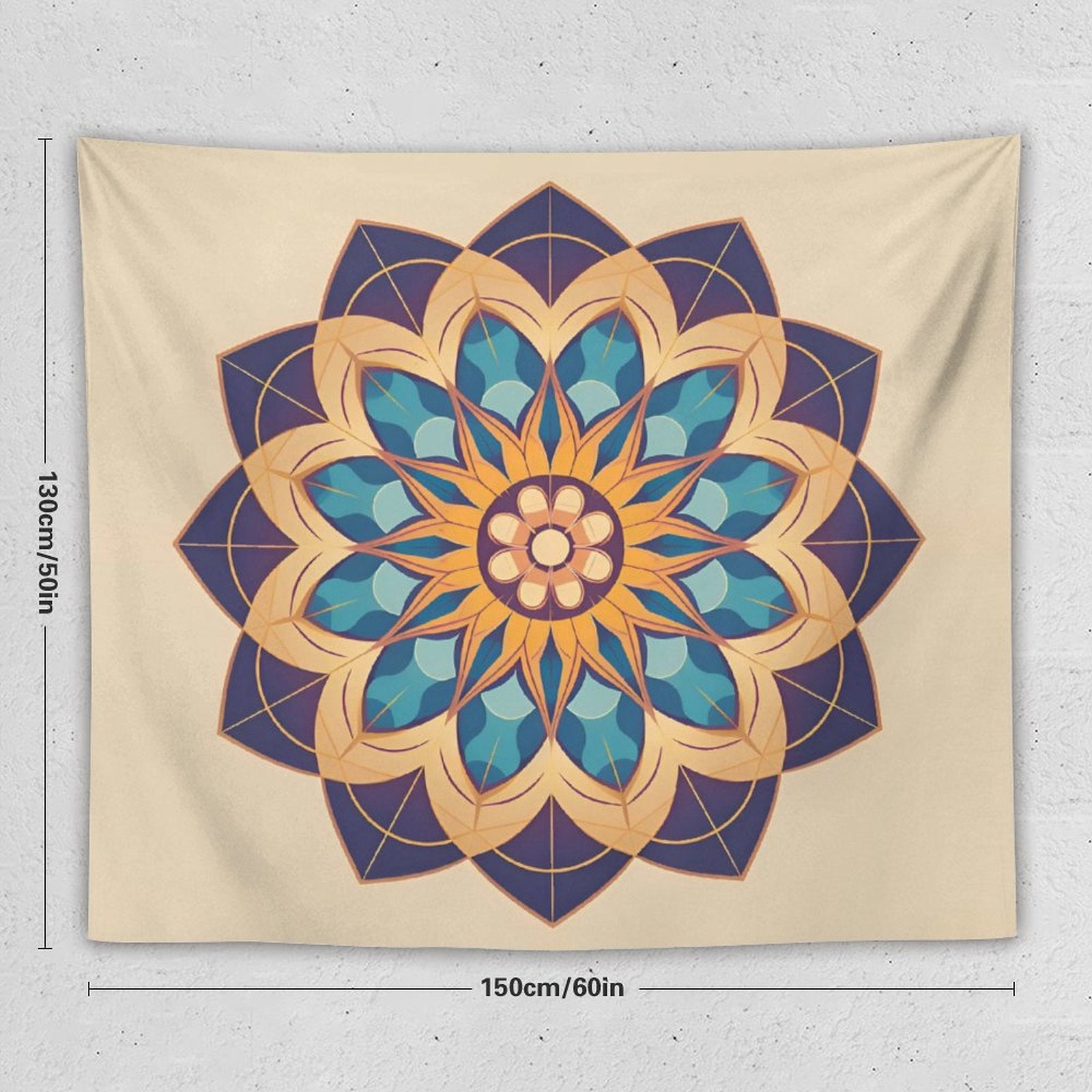 Lotus Wall Tapestry