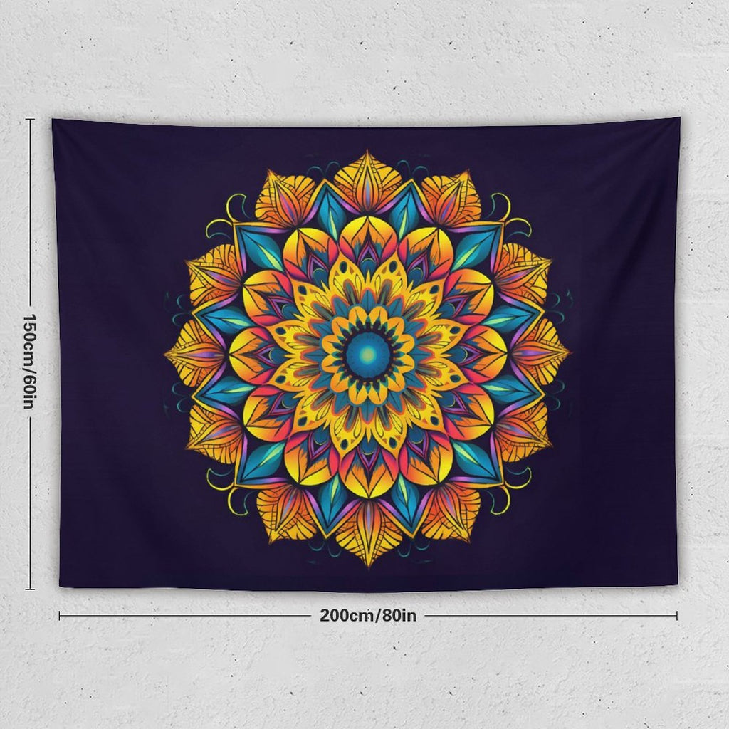 Tapiz de pared de girasoles