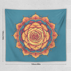 Rose Wall Tapestry