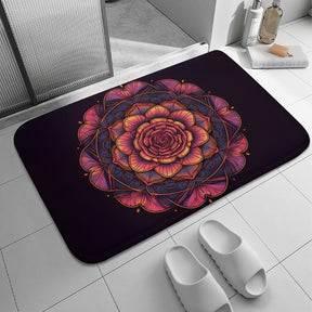 Rose Coral Velvet Rug