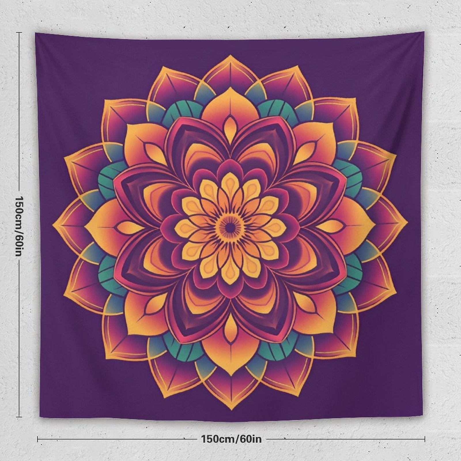 Lotus Wall Tapestry