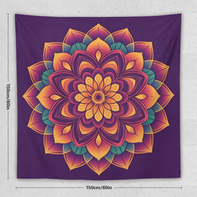 Lotus Wall Tapestry