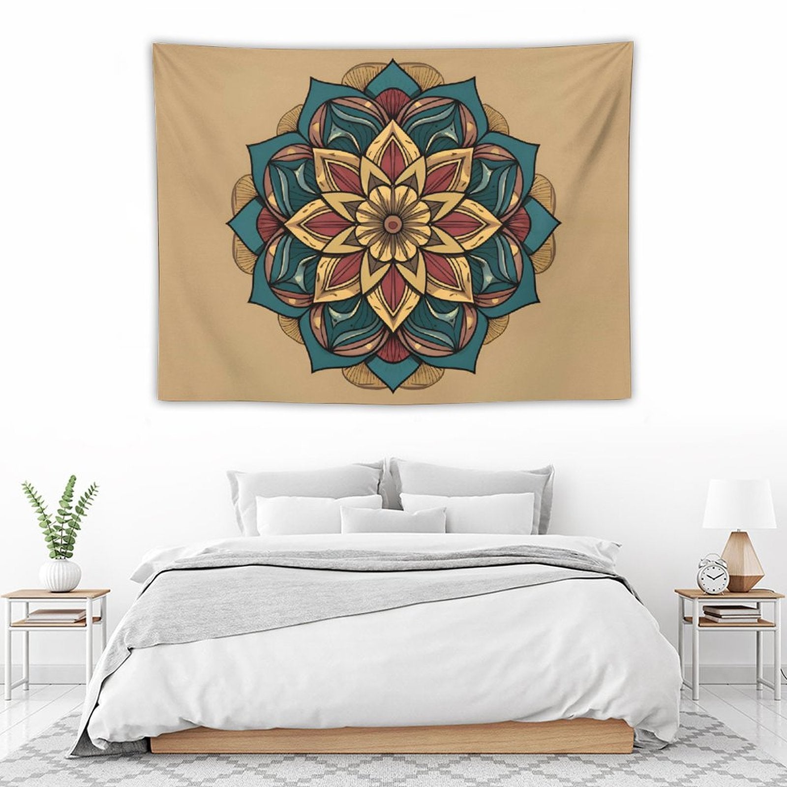 Tapiz de pared de loto