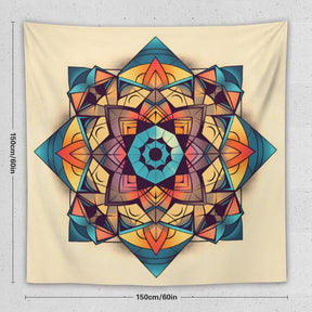 Geometric Wall Tapestry