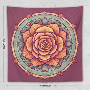 Rose Wall Tapestry