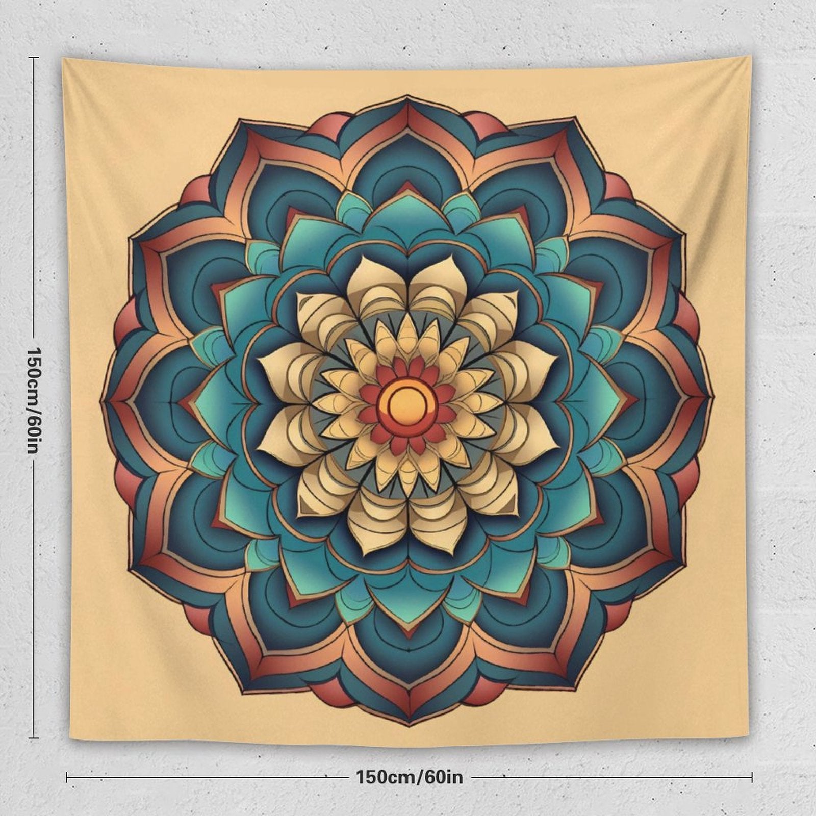 Lotus Wall Tapestry