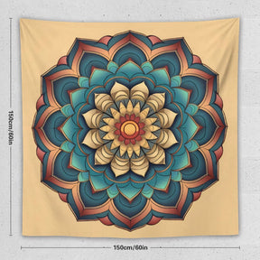 Lotus Wall Tapestry