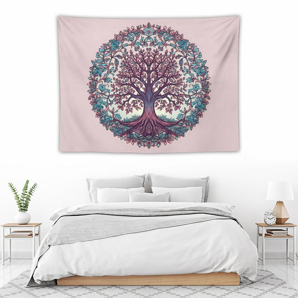 Tapiz de pared de árbol