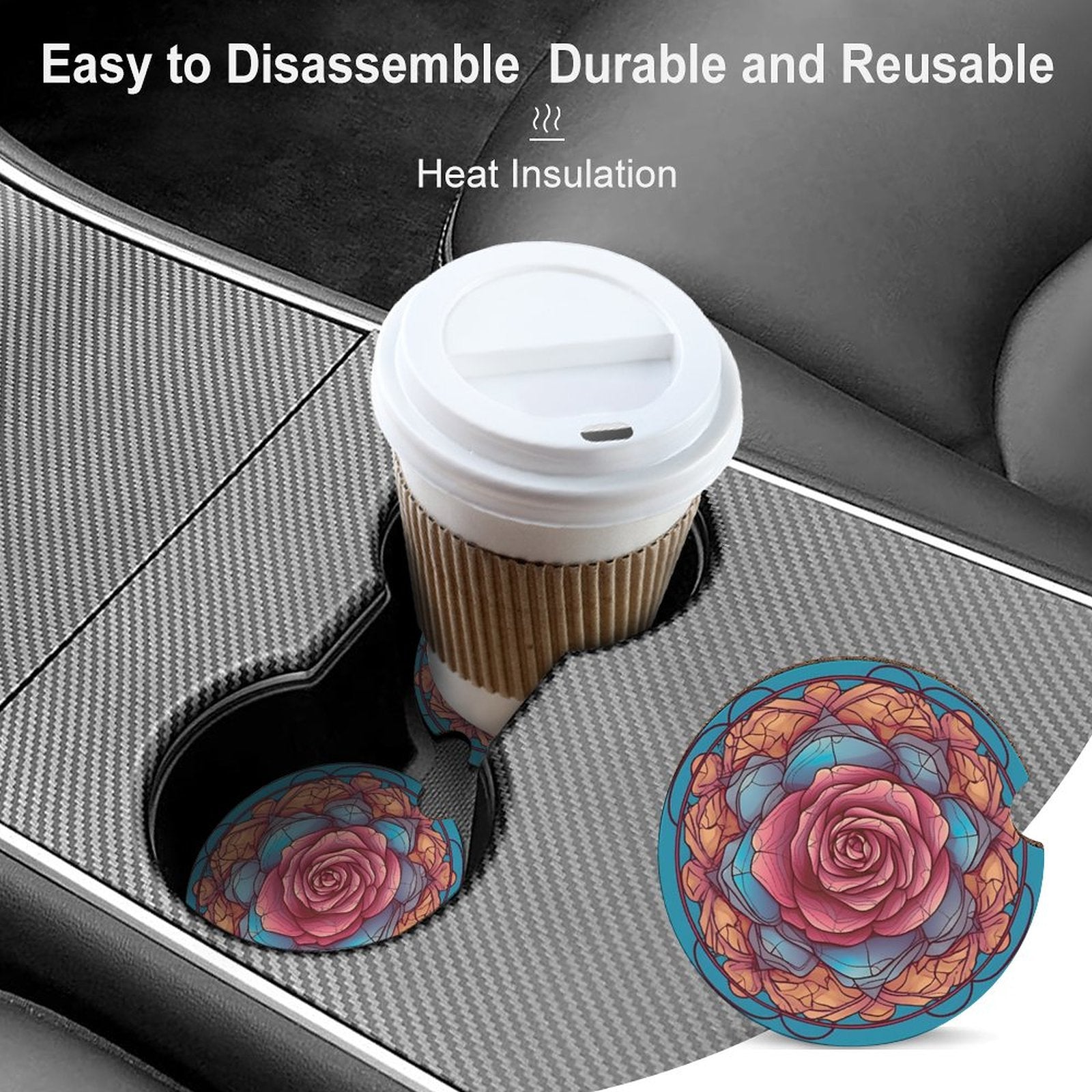 Posavasos para coche