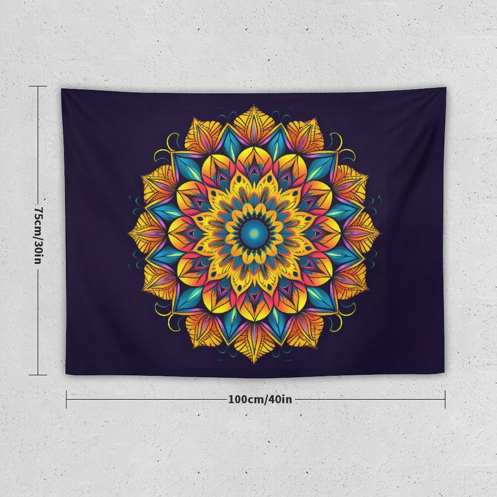 Tapiz de pared de girasoles