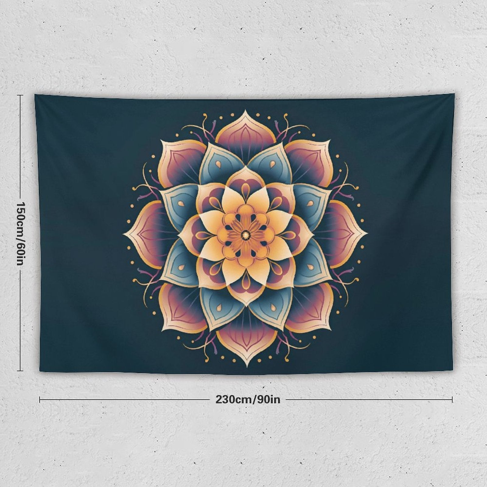 Lotus Wall Tapestry