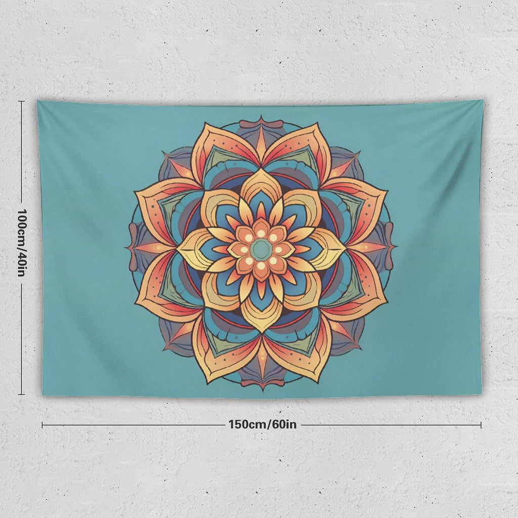 Tapiz de pared de loto