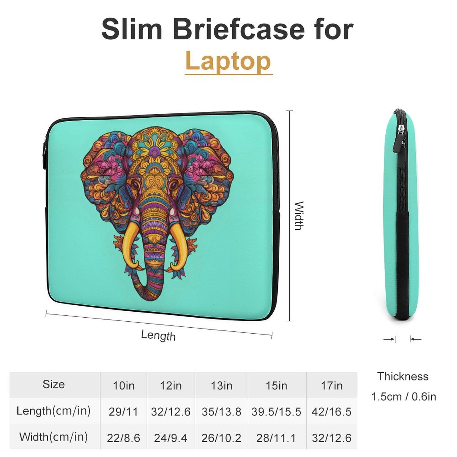 Elephant Laptop Sleeve