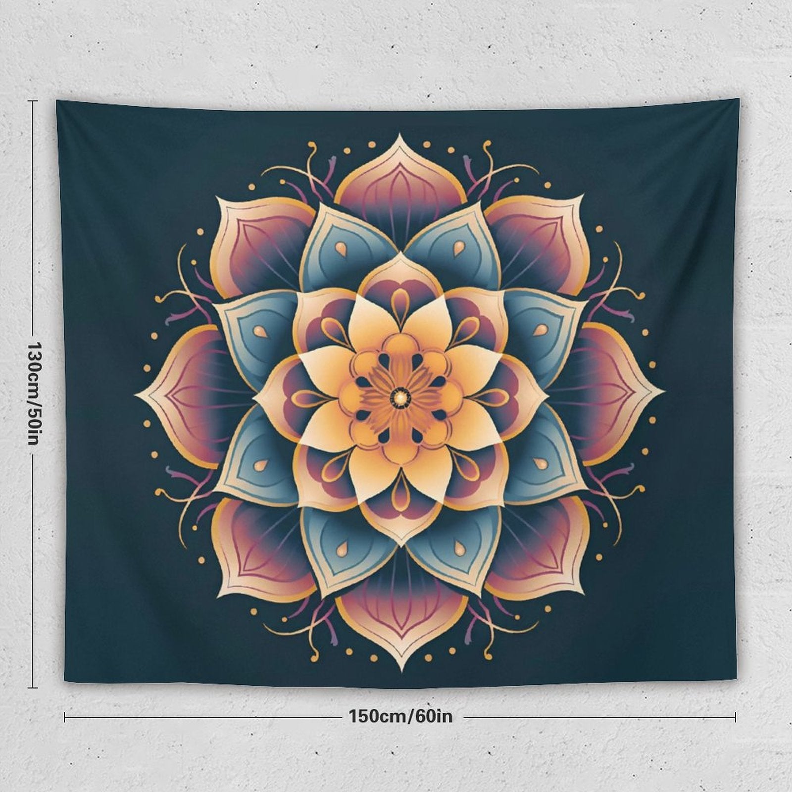 Lotus Wall Tapestry