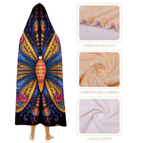 Butterfly Hooded Blanket