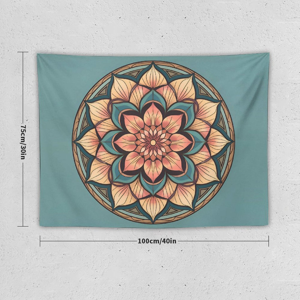 Tapiz de pared de loto