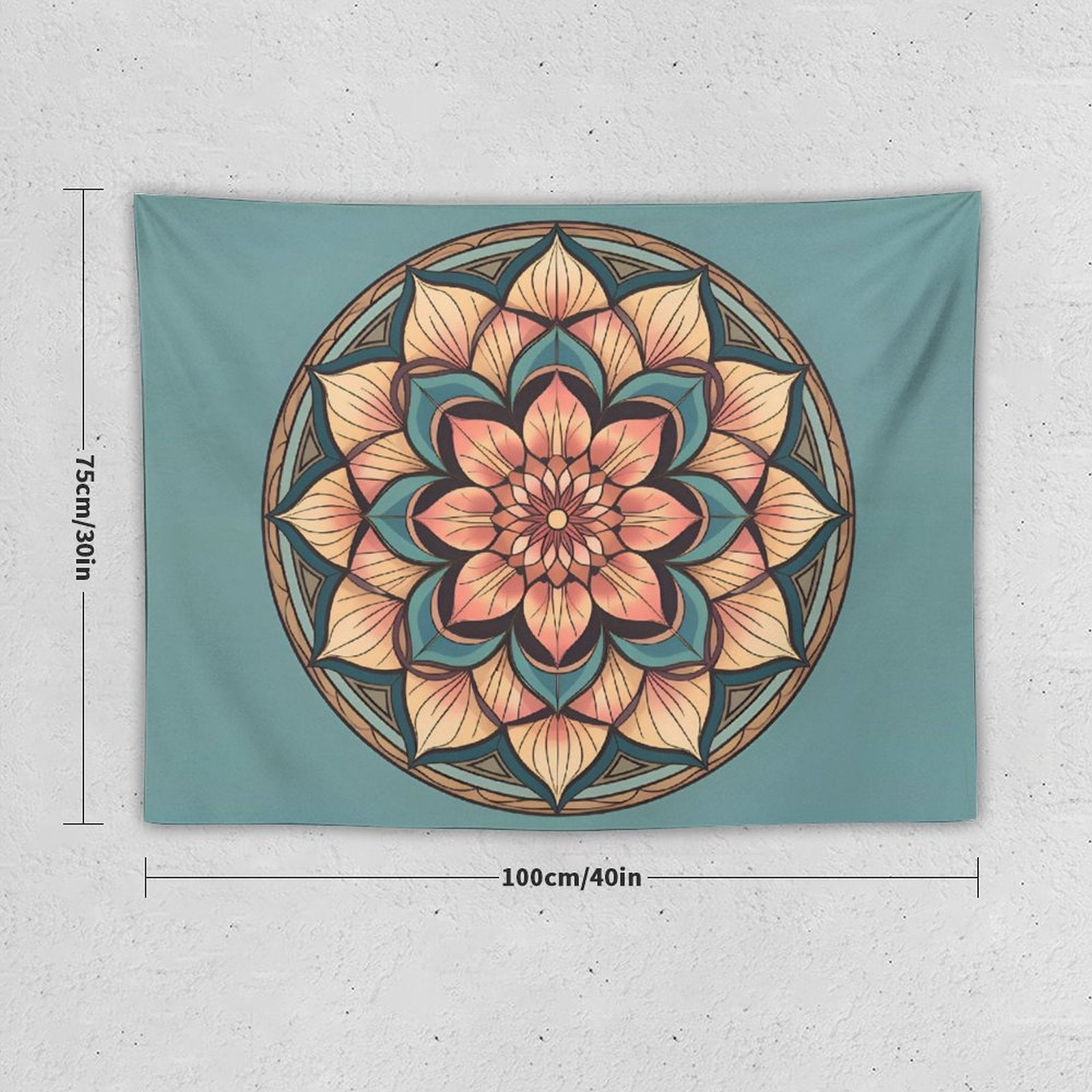 Tapiz de pared de loto