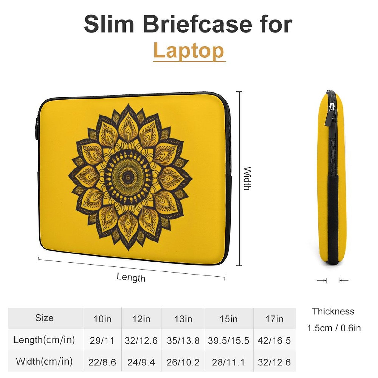 Sunflower Laptop Sleeve