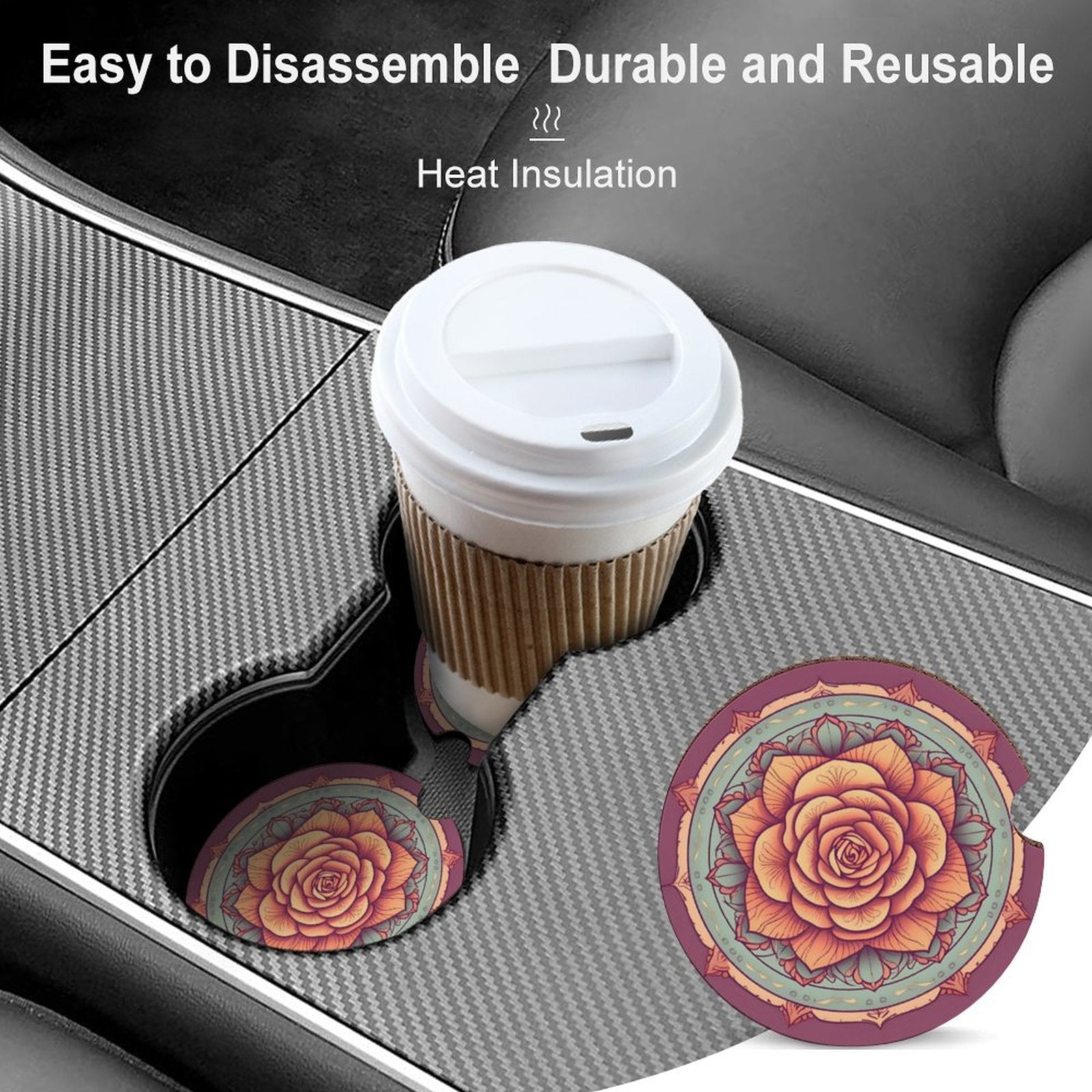 Posavasos para coche