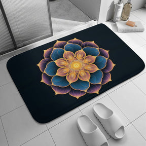 Lotus Coral Velvet Rug