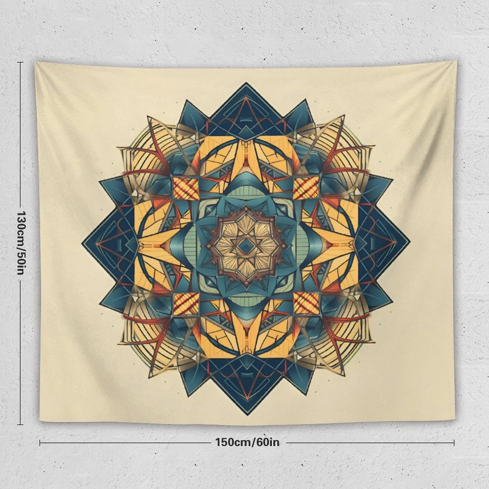 Geometric Wall Tapestry