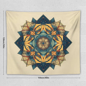 Geometric Wall Tapestry