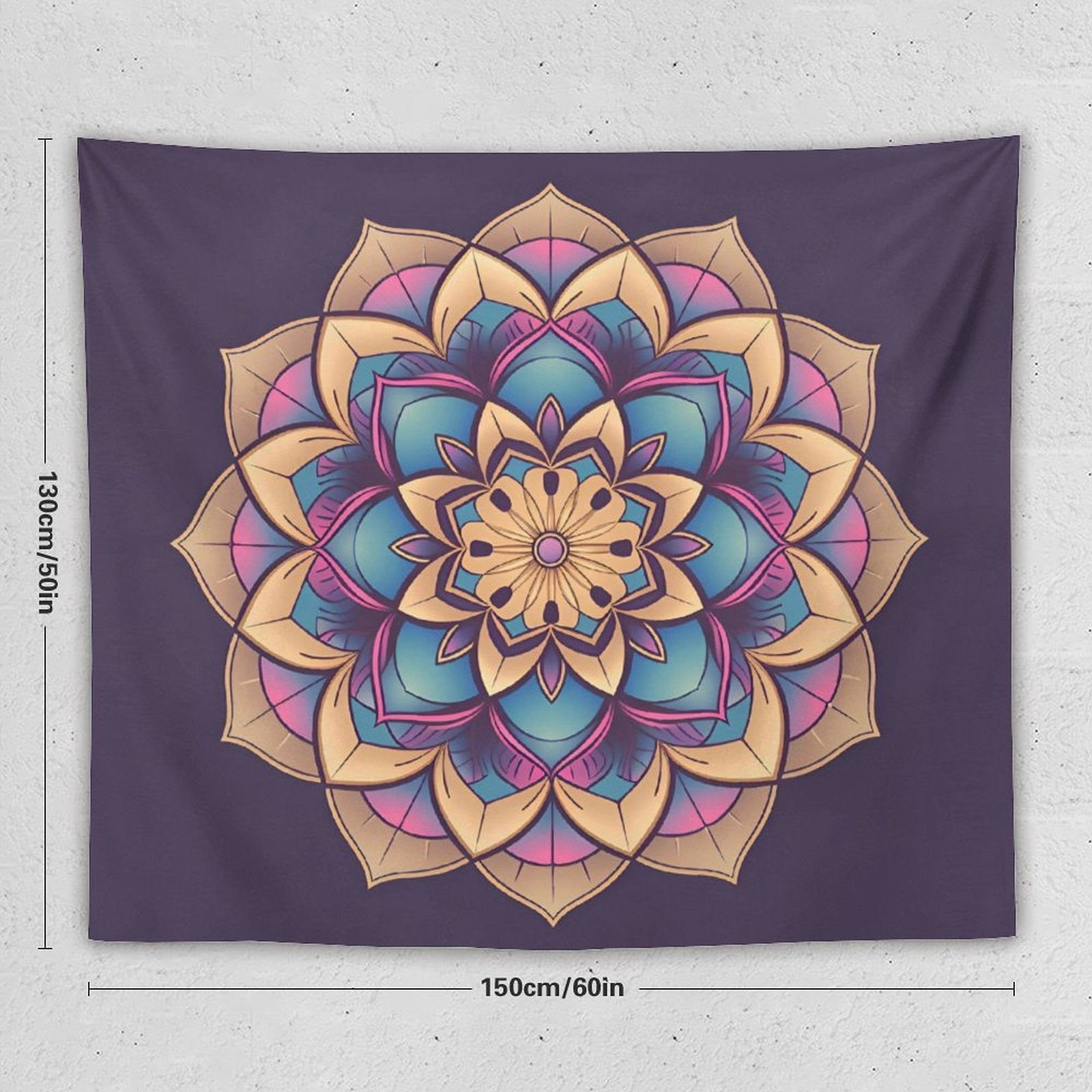 Lotus Wall Tapestry