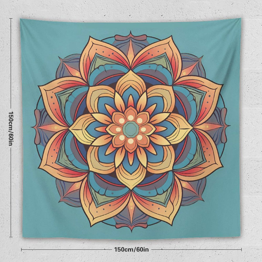 Tapiz de pared de loto