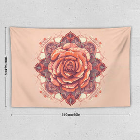 Rose Wall Tapestry