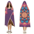 Manta con capucha Lotus