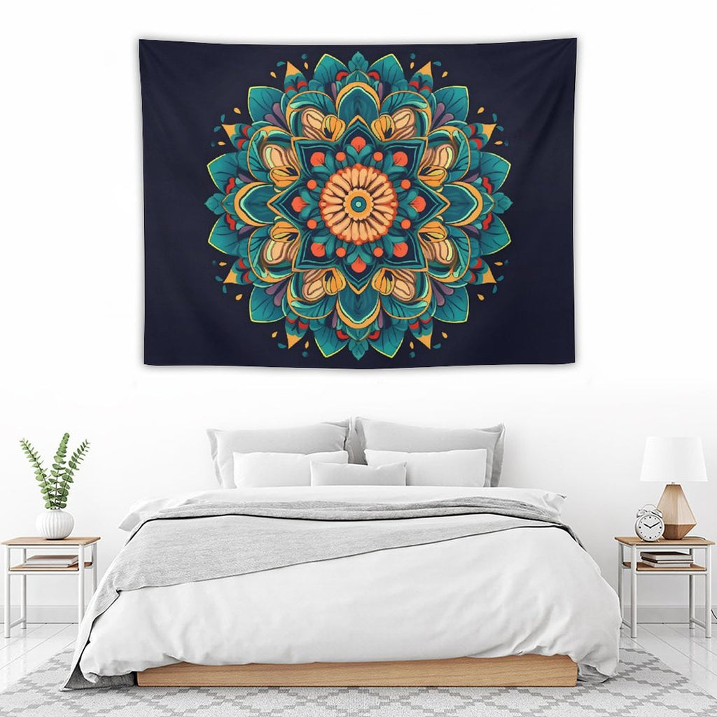 Tapiz de pared de flores