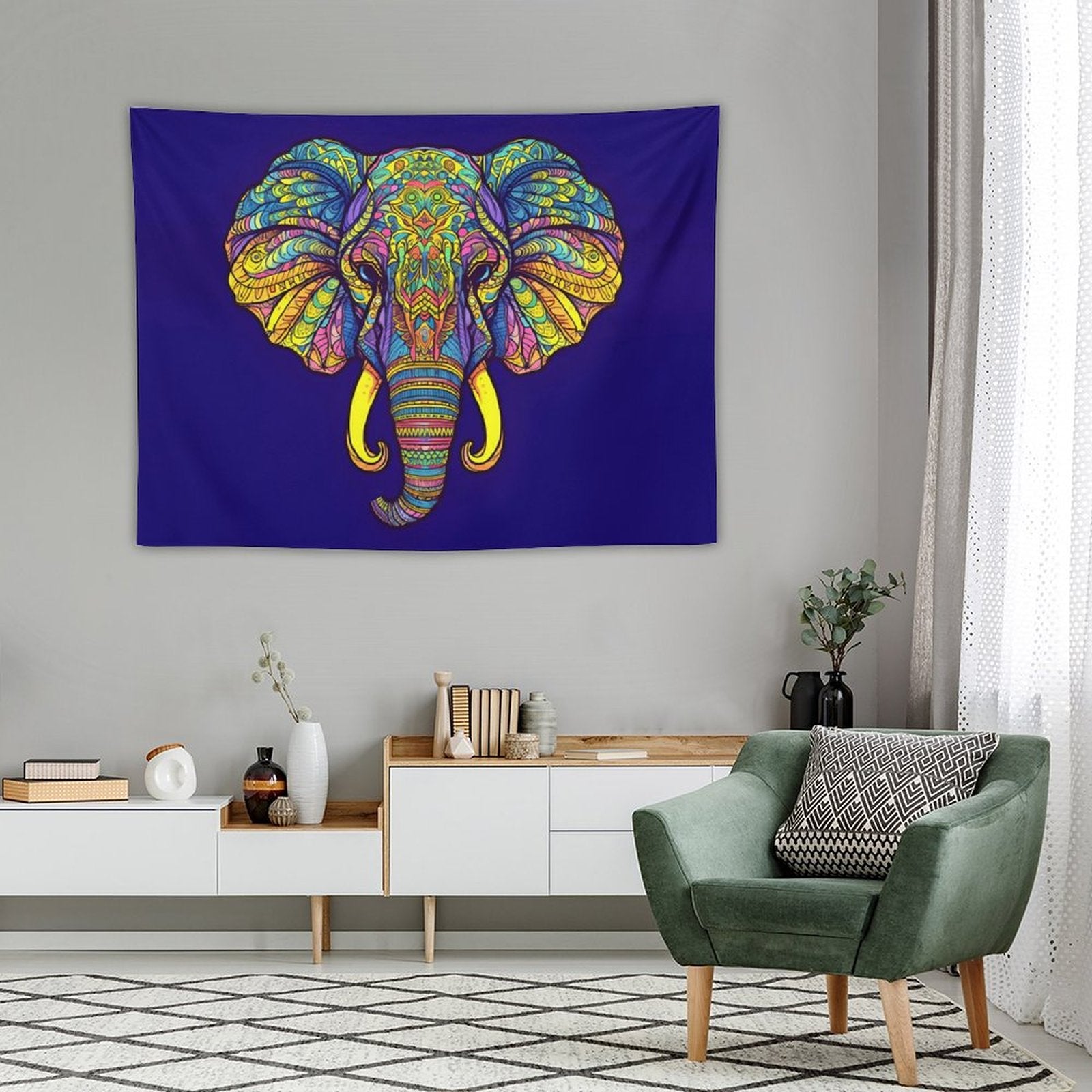 Elephant Wall Tapestry