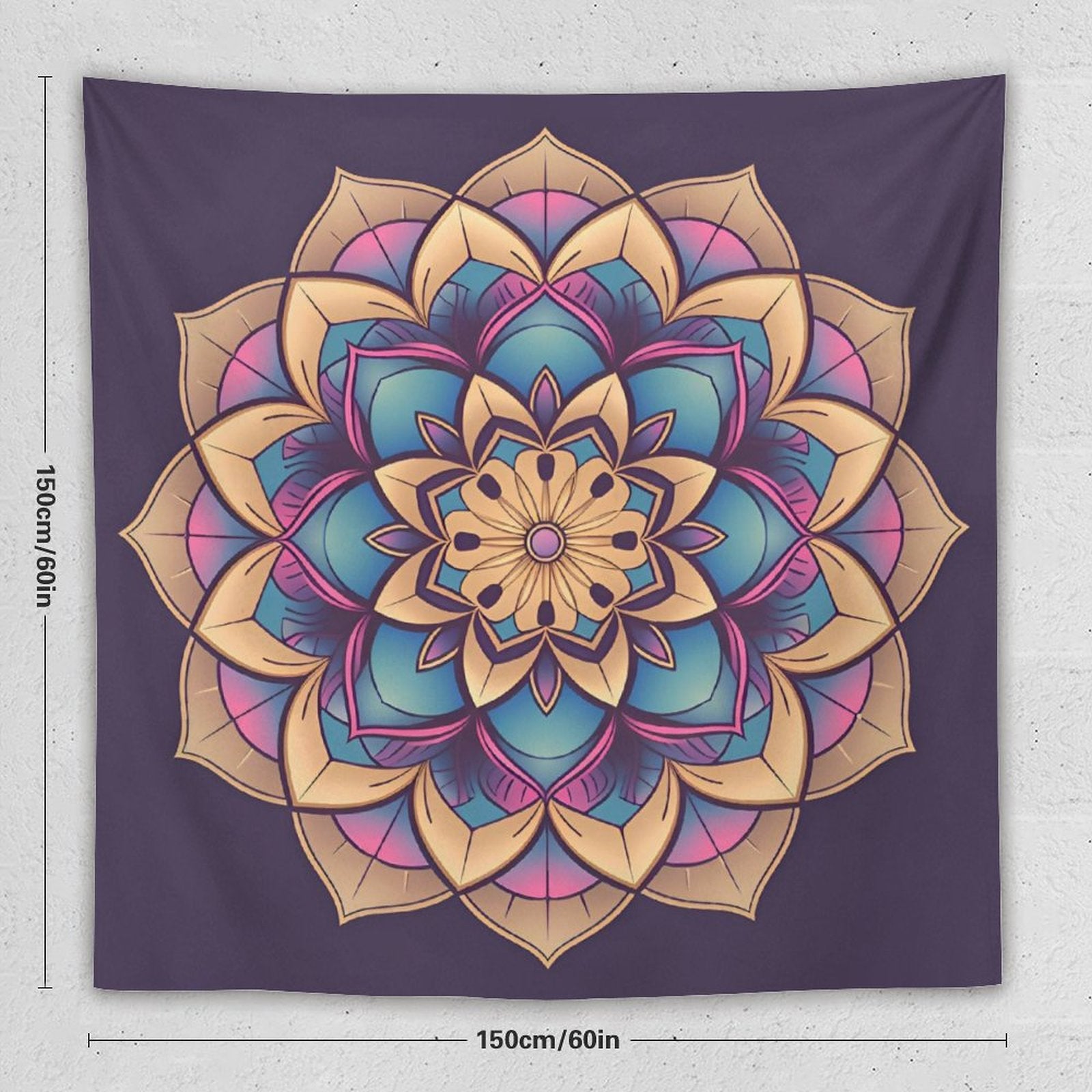 Lotus Wall Tapestry