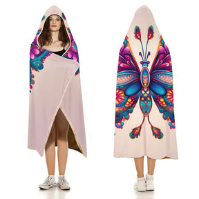 Butterfly Hooded Blanket