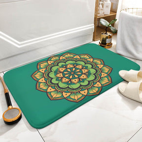 Lotus Coral Velvet Rug