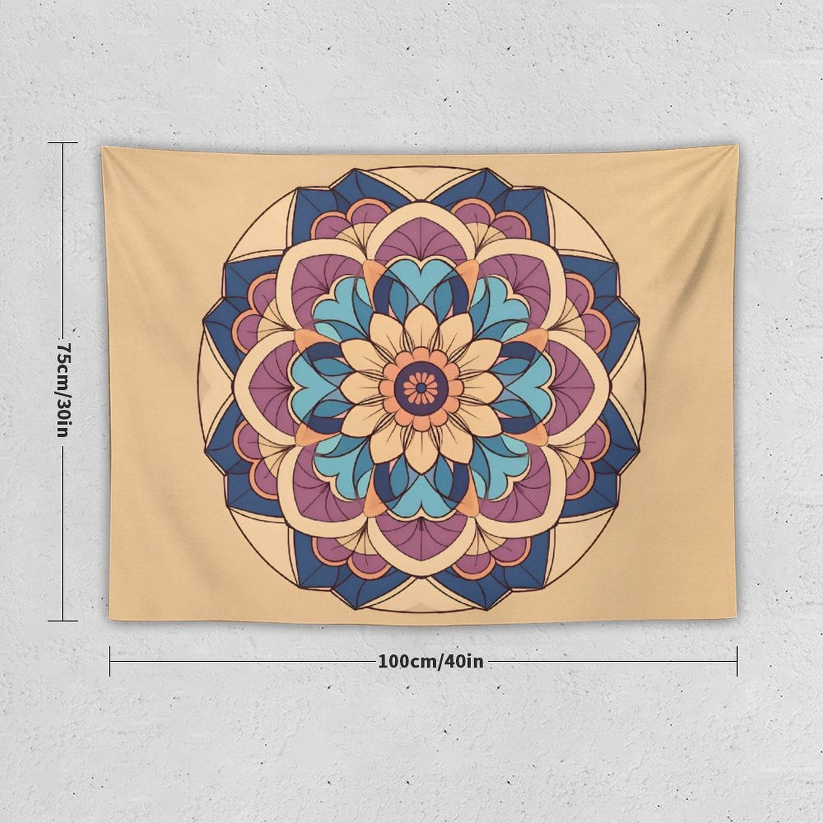 Lotus Wall Tapestry