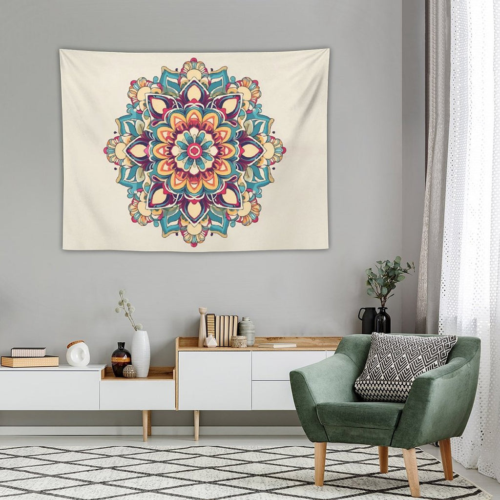 Tapiz de pared de flores