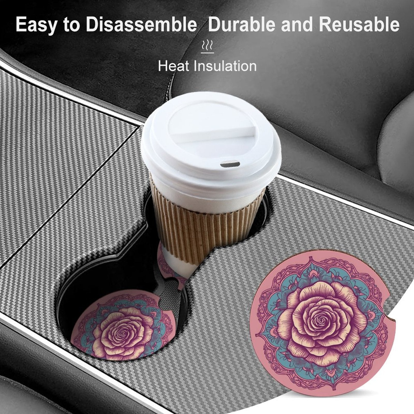 Posavasos para coche