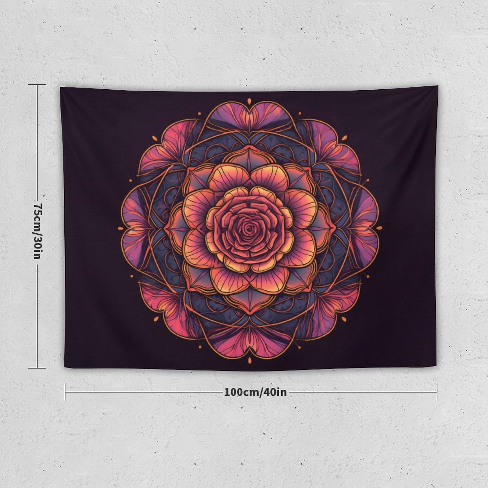 Rose Wall Tapestry