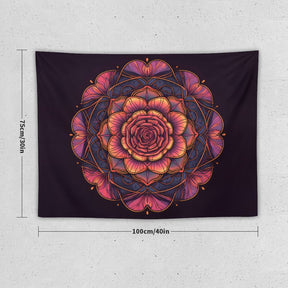 Rose Wall Tapestry