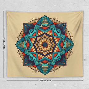 Geometric Wall Tapestry