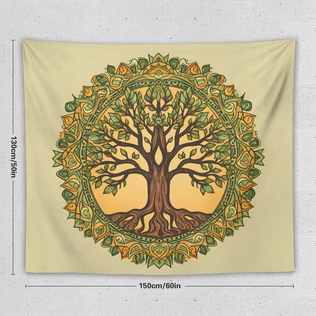 Tapiz de pared de árbol