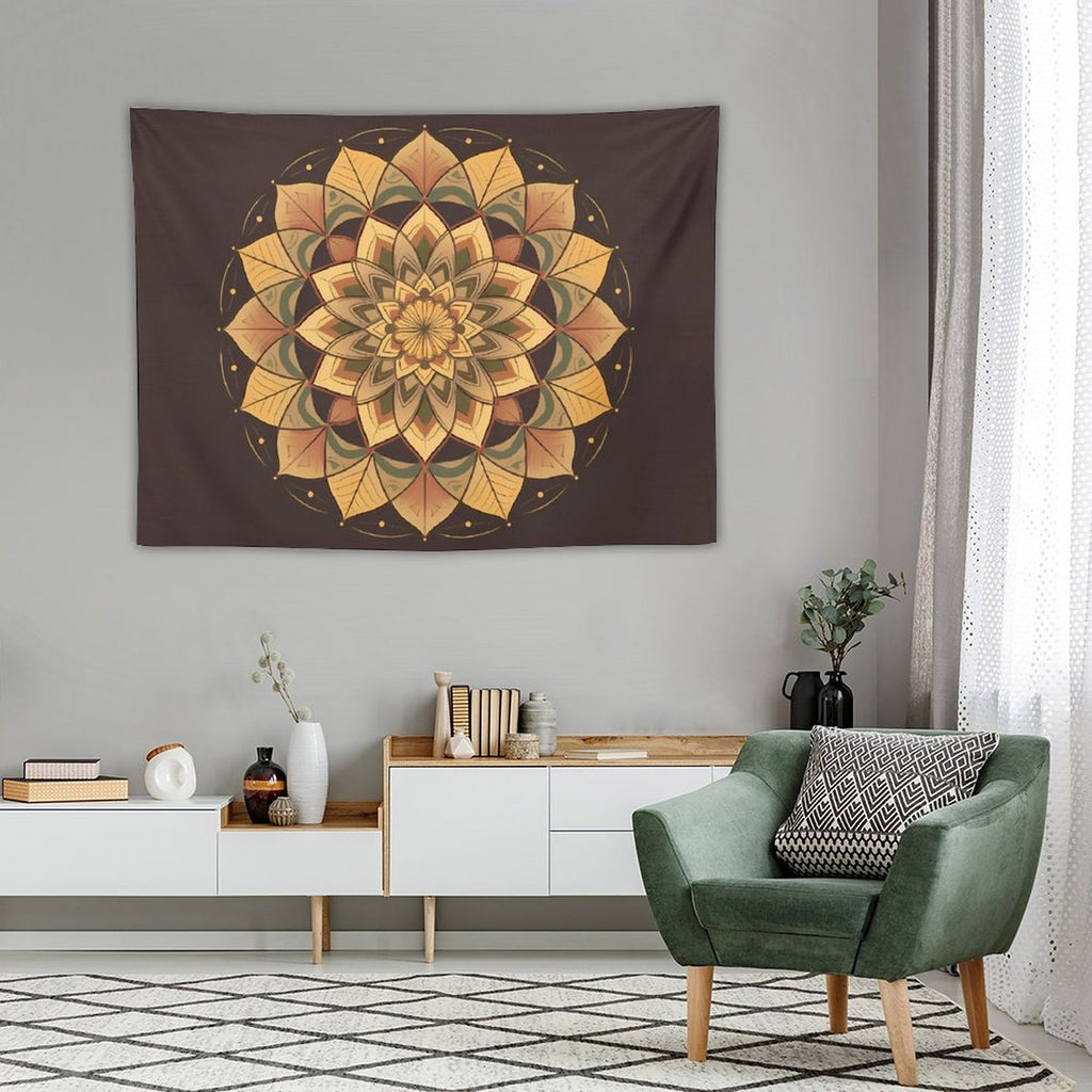 Tapiz de pared de loto