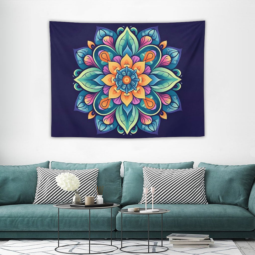 Tapiz de pared de flores