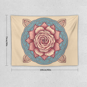 Rose Wall Tapestry