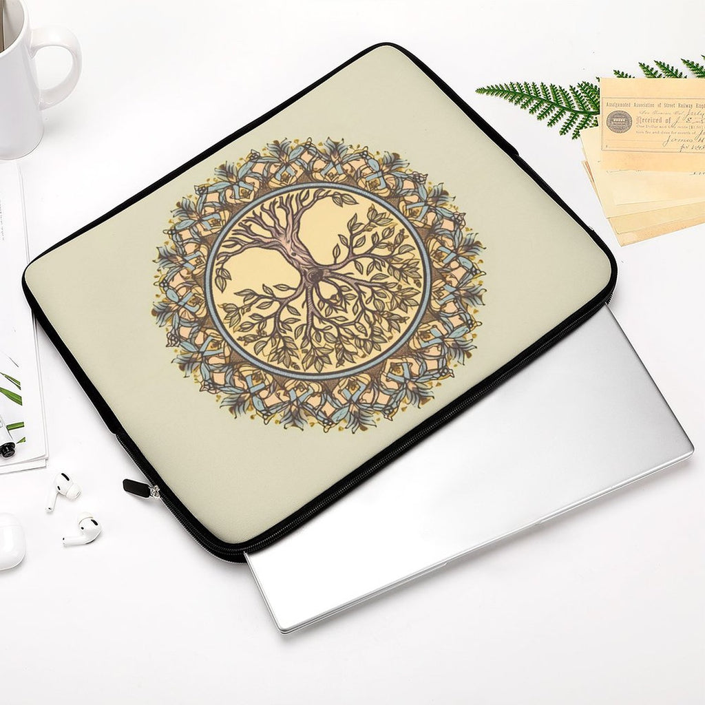 Funda para portátil con diseño de árbol