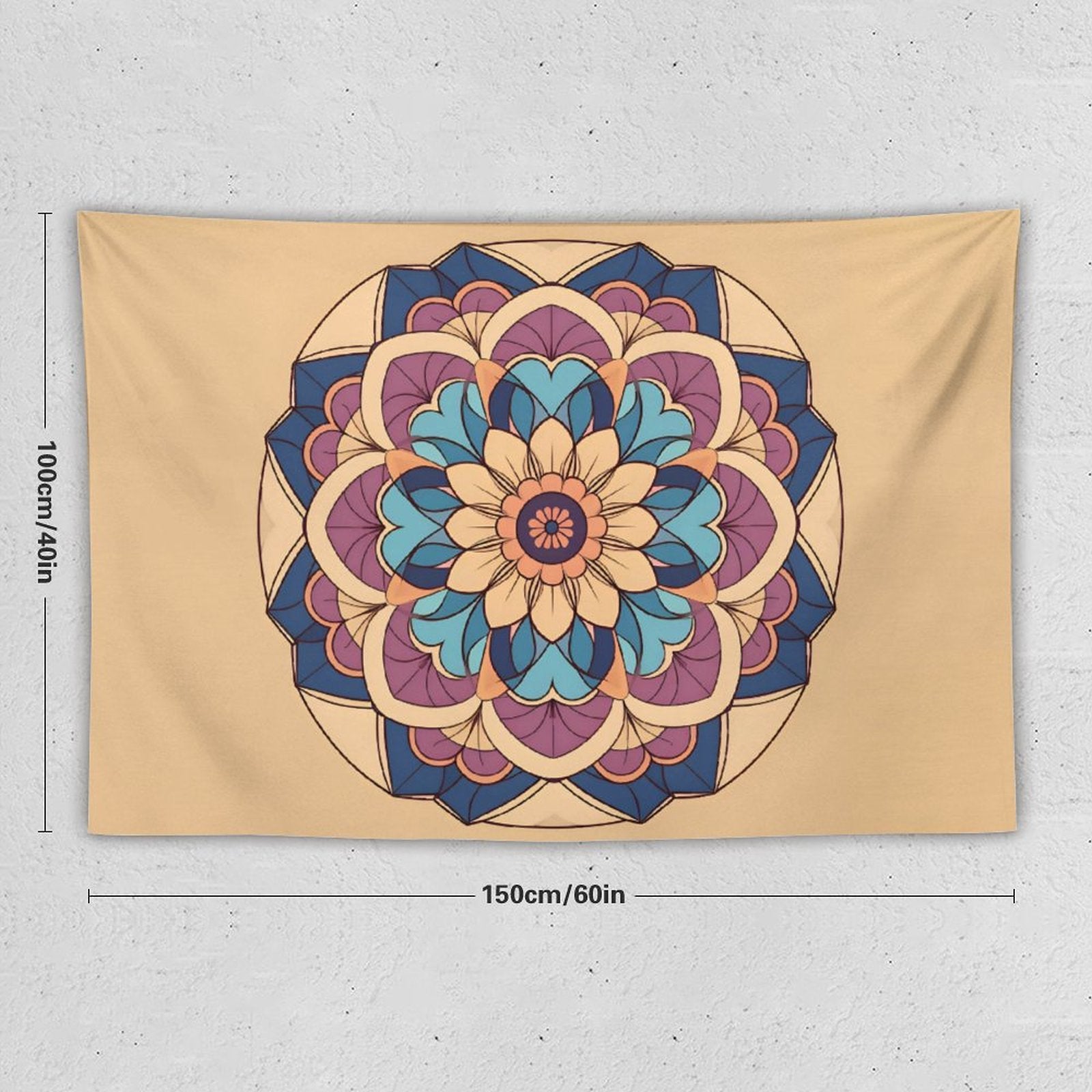 Lotus Wall Tapestry