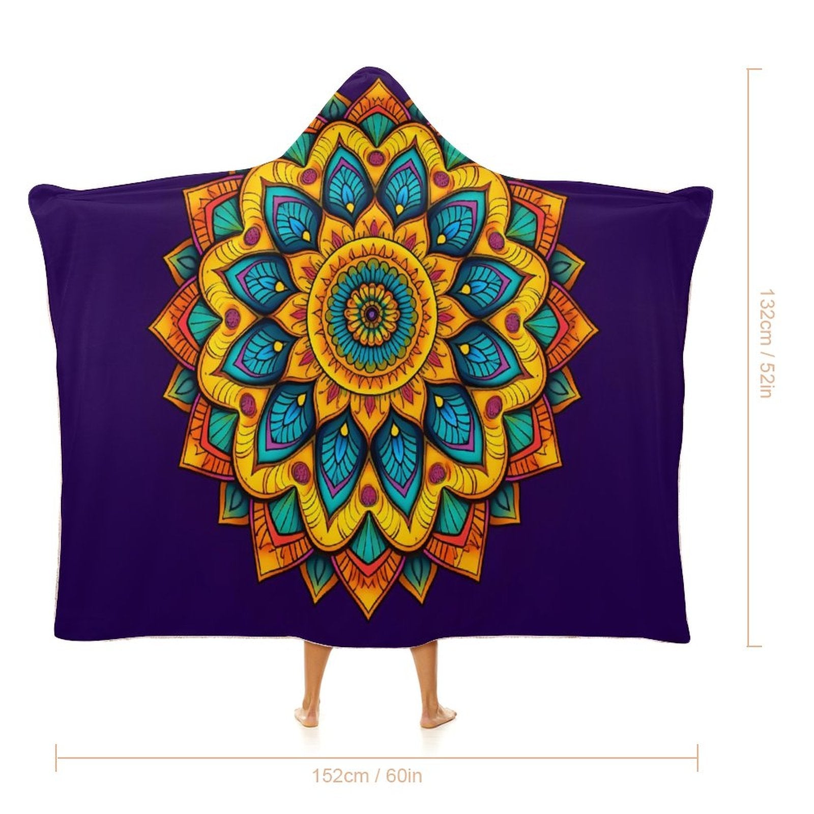 Sunflower Hooded Blanket