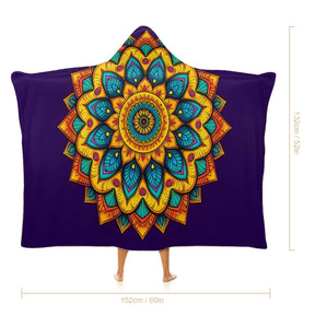 Sunflower Hooded Blanket